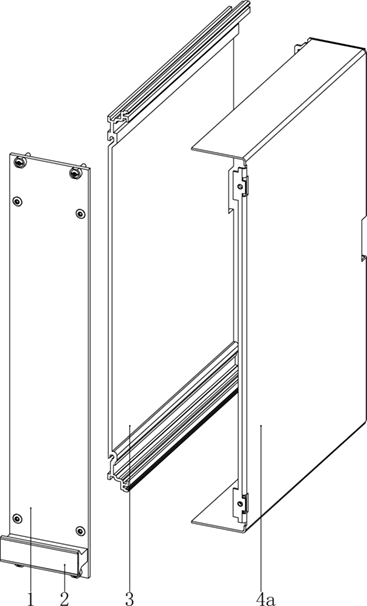 Physically protected Shielded plug-in units