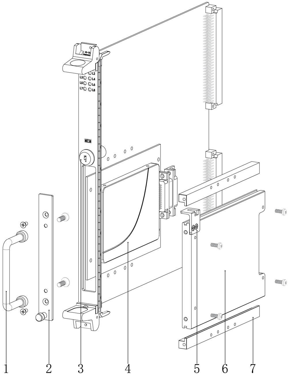 2.5“Hard Drive Cage Assembly