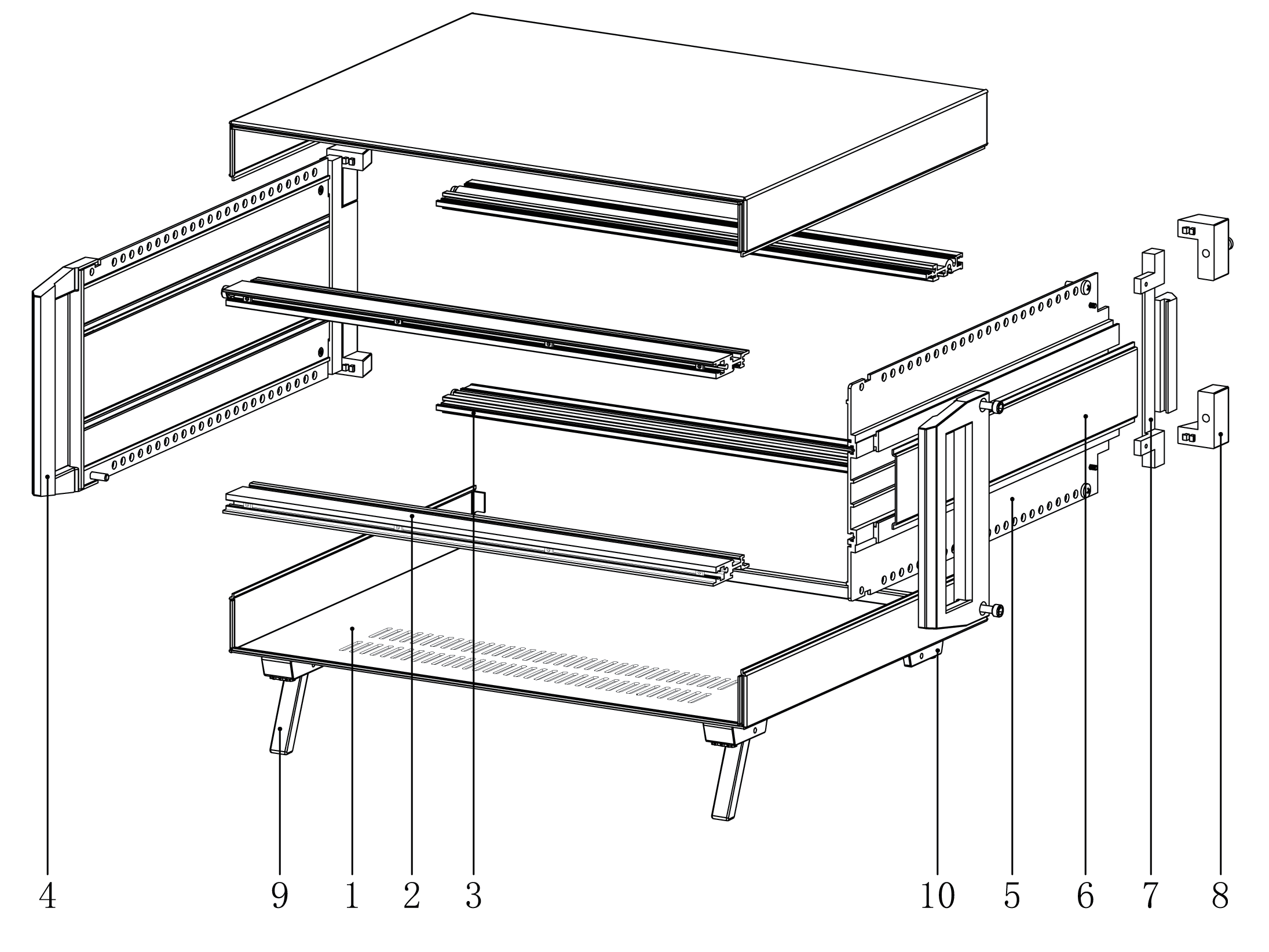 CASE Series Subracks