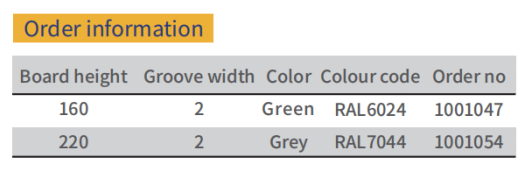 CPCI offset guide rail