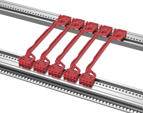 CPCI guide rail