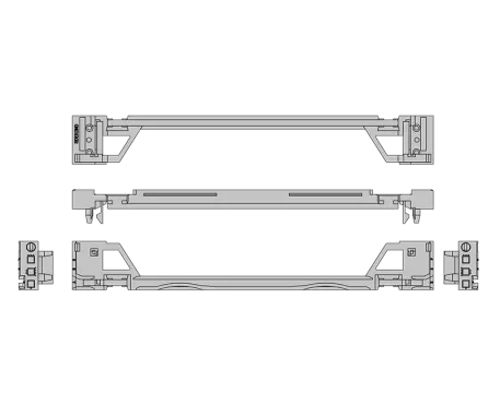 CPCI guide rail