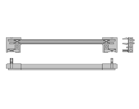 Type B CPCl offset guide rail