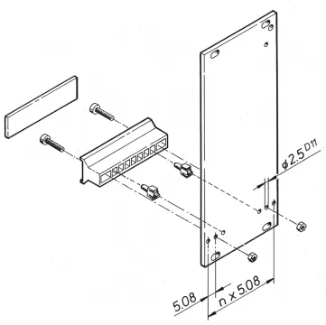 V-shaped plastic handle B